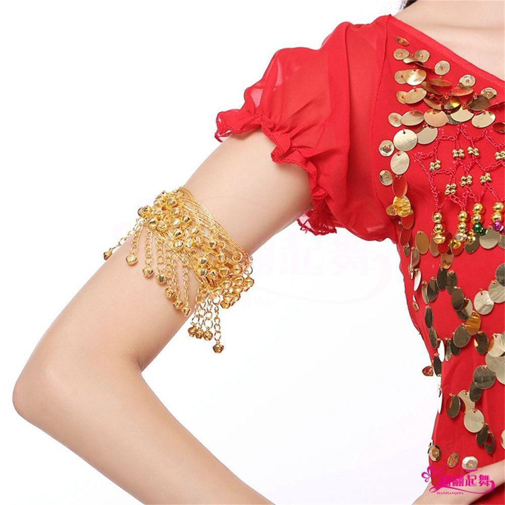 WONDER Vòng Đeo Cánh Tay Dạng Chuỗi Tròn Họa Tiết Hình Học Thời Trang