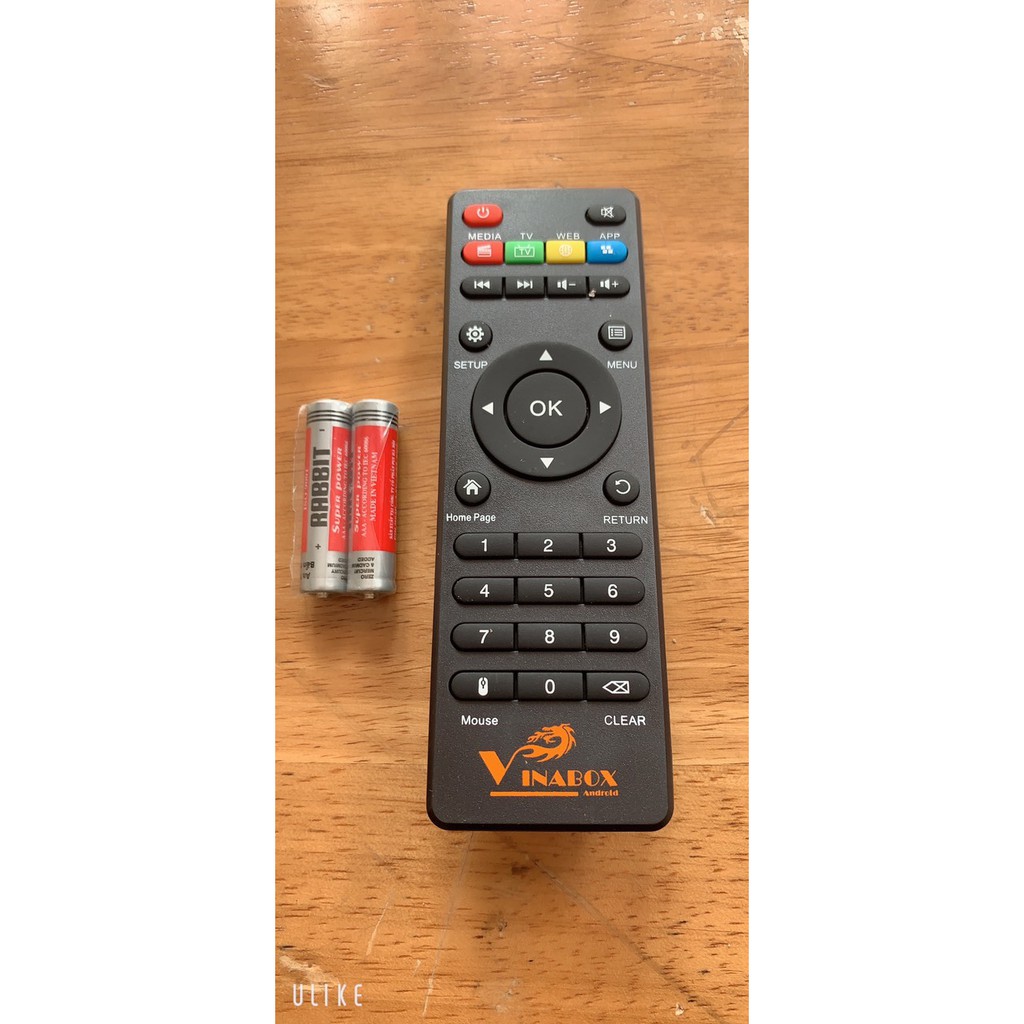 REMOTE ĐIỀU KHIỂN VINABOX SỬ DỤNG CHO MODEL:X9,X10,X20 2GB 4G,X3,X2 PLUS,X4