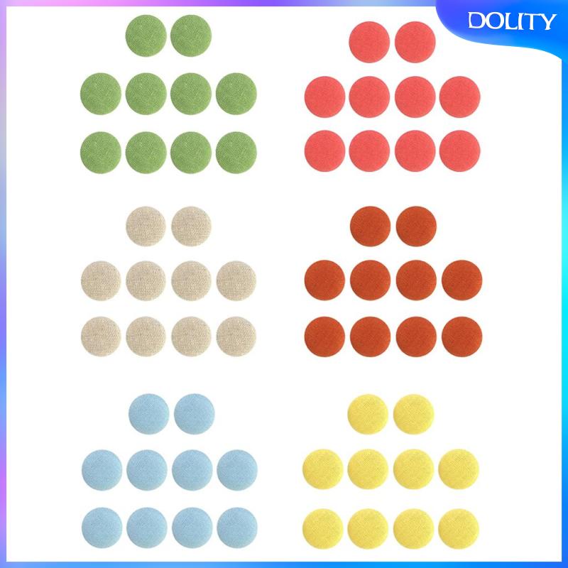 Set 10 Nút Bọc Cúc Áo Bằng Vải Dành Cho May Vá