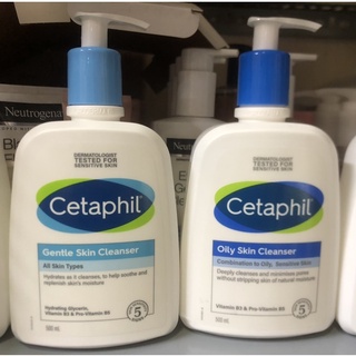 Cetaphil sữa rửa mặt và tắm dịu nhẹ- mẫu mới 2022