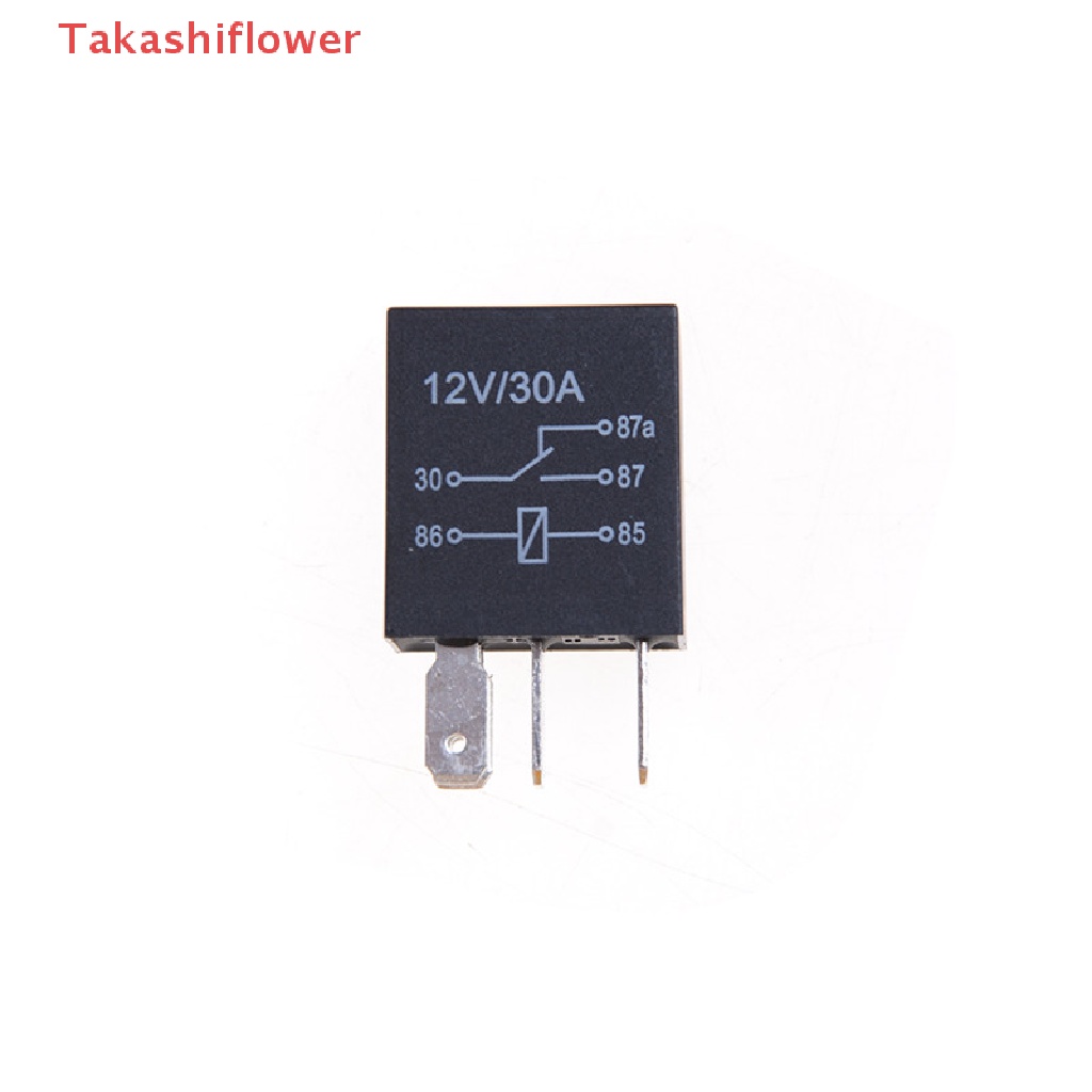 Rơ Le DC 12V 5 Pins 30A Thay Đổi Tự Động Cho Xe Hơi Xe Đạp