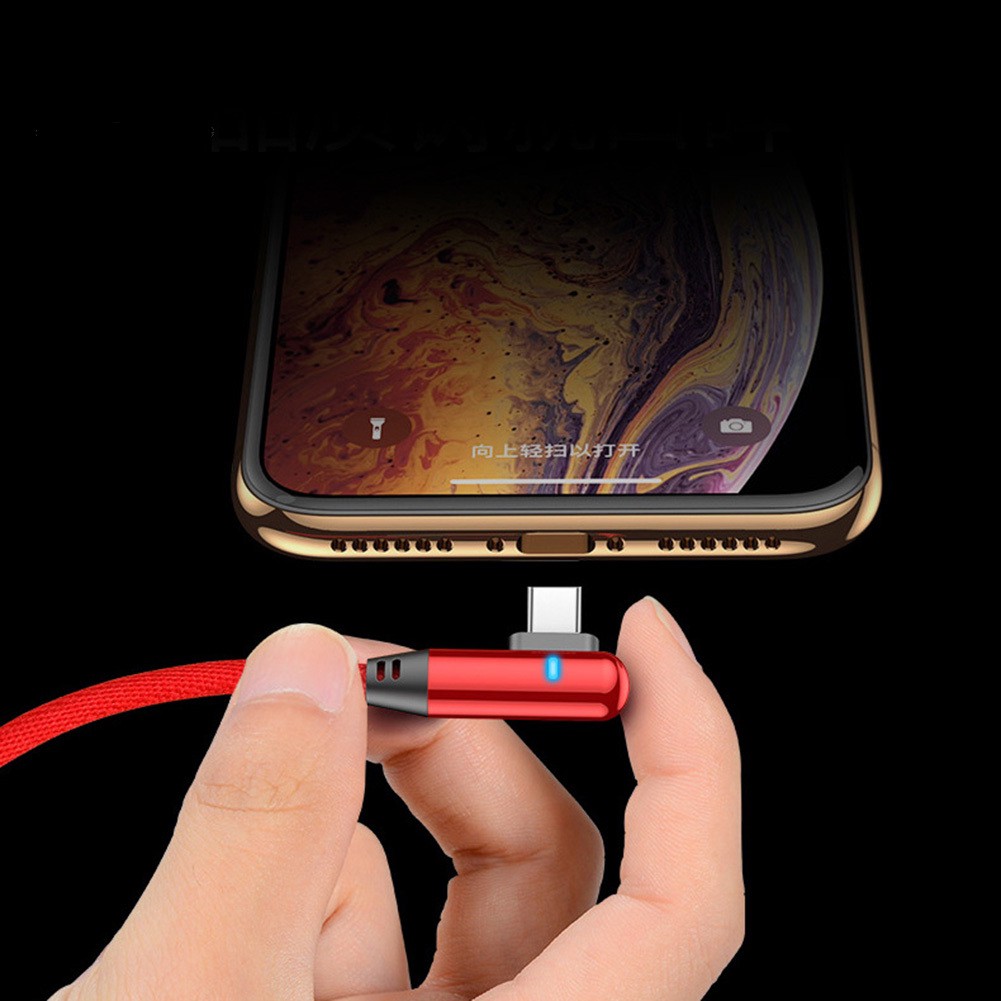 Dây Cáp Sạc Nhanh 1/2m Micro Usb 3.1a Cho Android Iphone