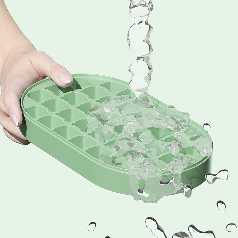 CONOPERY Khuôn Làm Đá Viên Hai Lớp Sức Chứa Lớn Có Nắp Đậy Tiện Dụng