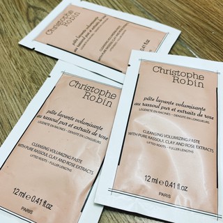Sáp gội đầu hoa hồng và đất sét Christophe Robin