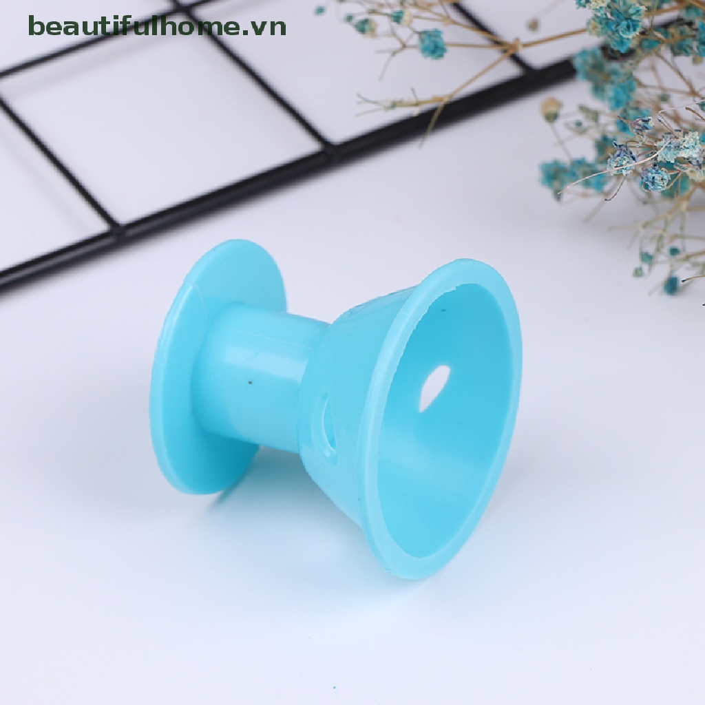 Bộ 10 Dụng Cụ Uốn Tóc Bằng Cao Su Silicon Mềm Không Dùng Nhiệt