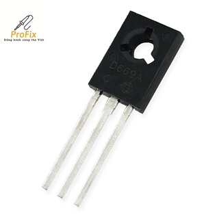 Transistor npn d669a 2sd669a 1.5a 160v to-126