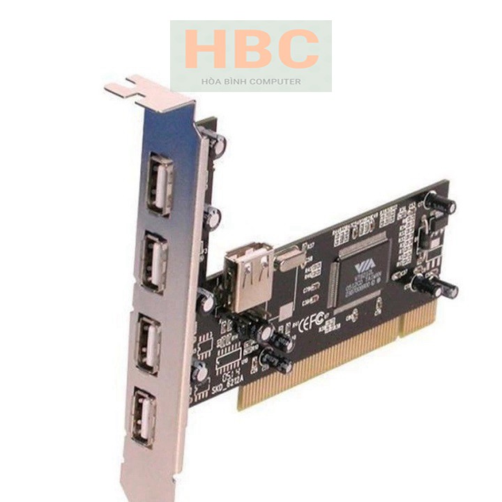 Card pci to 4port USB | card pci ra 4 cổng usb | BigBuy360 - bigbuy360.vn