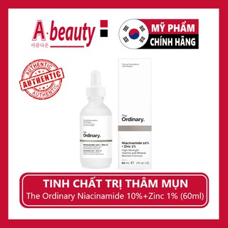 Tinh chất sáng da The ordinary Niacinamide 10% + Zinc 1% (30 ml)
