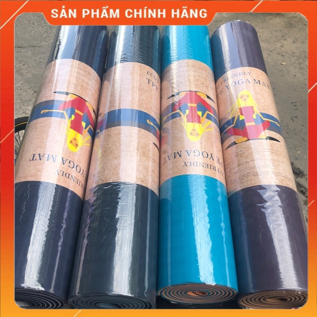 THẢM YOGA 2 LỚP XỊN ĐẸP VỀ LẠI 🆘🆘 ✅ĐỢT NÀY VỀ LOẠI KHÔNG TÚI Ạ