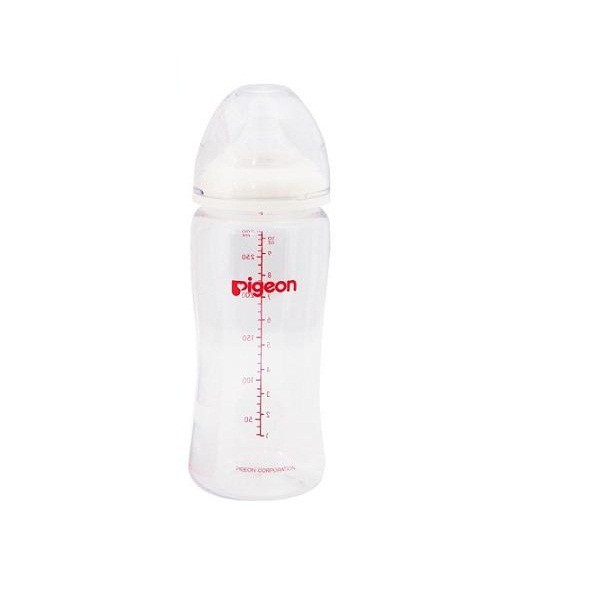 Bình sữa cổ rộng Pigeon PP 330ml BS120