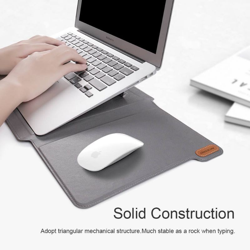 NILLKIN Versatile Laptop Sleeve For Macbook 13.3 , 16 inch / Túi da cao cấp cho Laptop 14 inch chính hãng NillKin