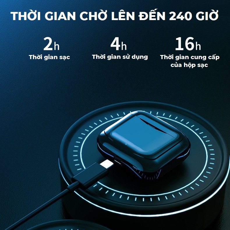 Tai nghe bluetooth không dây Gutek L11 tws 5.1 IPX5 chạm cảm ứng âm thanh HIFI bass mạnh có mic dùng cho ios/android