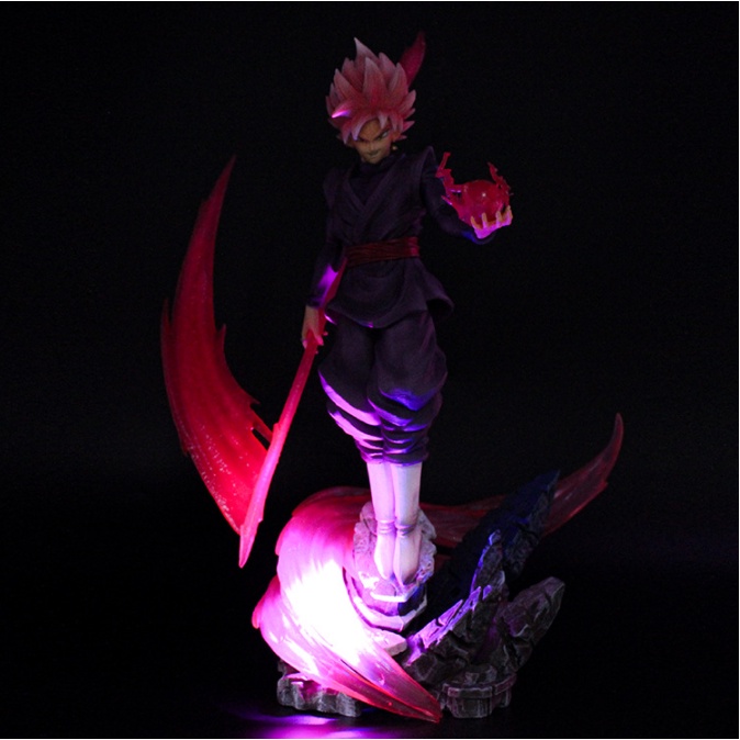 (Hết hàng) Mô hình Goku supper saiyan Rose có Led Dragon ball