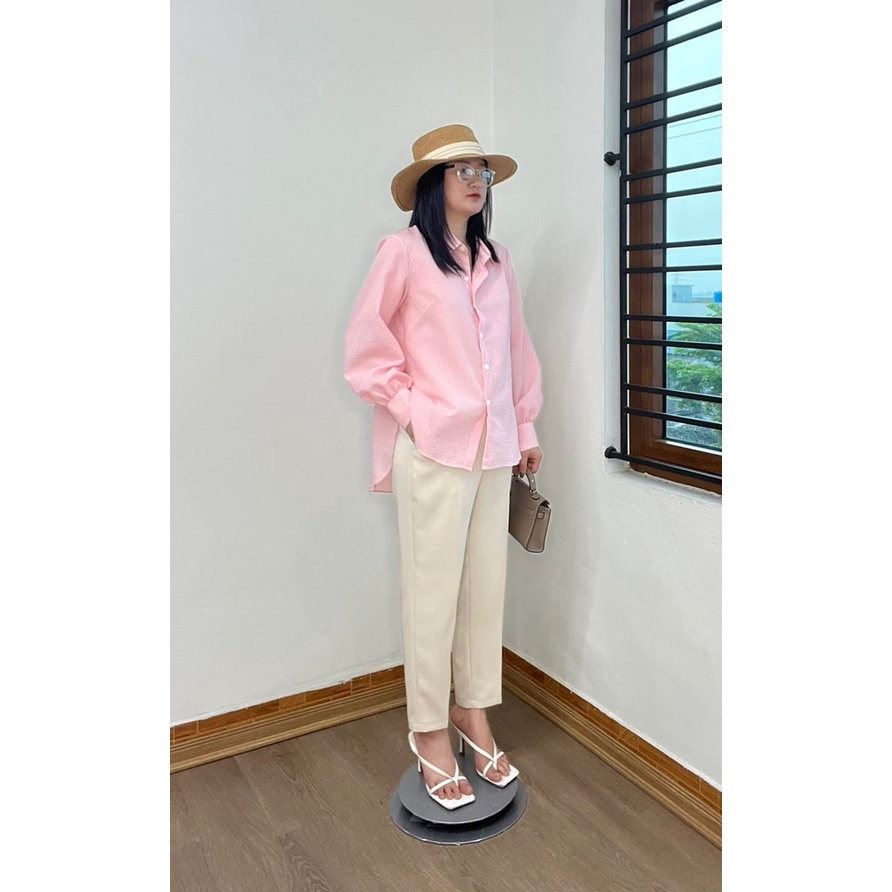Quần baggy đai vuông to