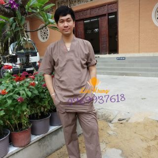 Áo lam đi chùa cho nam mẫu mới