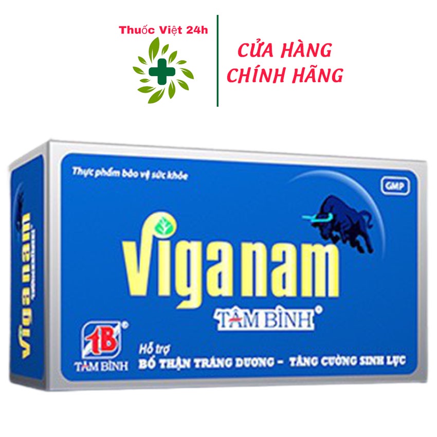 VIGANAM TÂM BÌNH 30v – hỗ trợ sức khỏe sinh lý nam - Thuocviet24h
