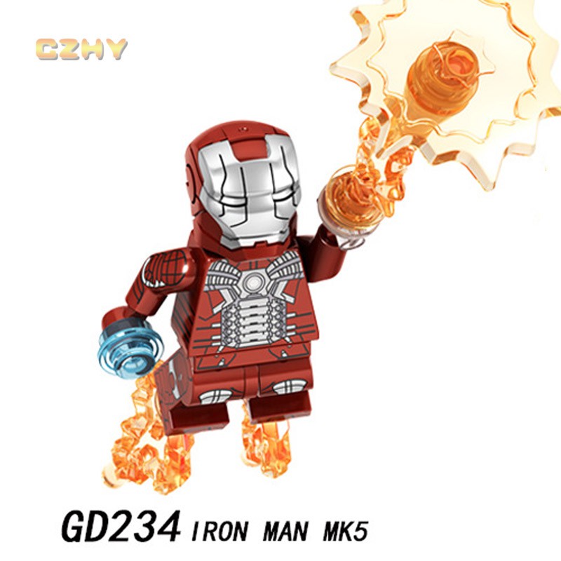 Bộ Đồ Chơi Lego Xếp Hình Iron Man Gd230-237