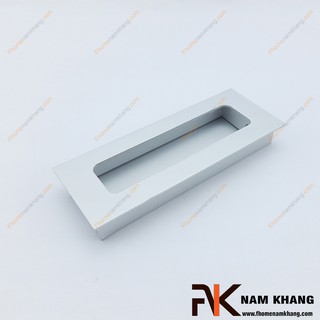 Tay nắm âm tủ bằng nhôm mờ NK012 ( Màu Nhôm Mờ)