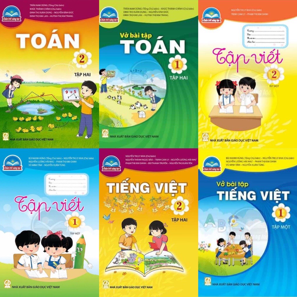 vở tập viết toán tiếng việt lớp 2 chân trời sáng tạo đủ bộ [VPP Hưng Thịnh]