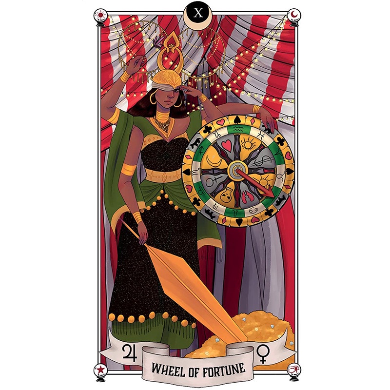 Bộ Bài Auset Gypsy Tarot (Mystic House Tarot Shop) - Bài Gốc Authentic Chính Hãng 100%