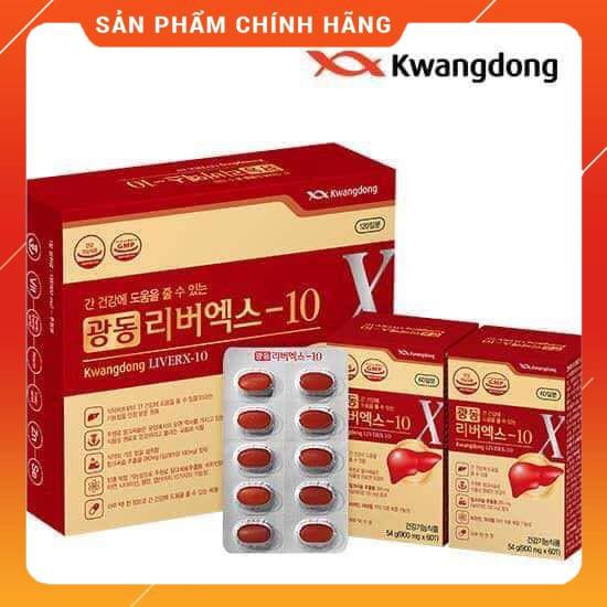 Viên bổ gan Kwangdong hàn quốc, hộp 120 viên - Mát gan giải độc, thanh lọc cơ thể