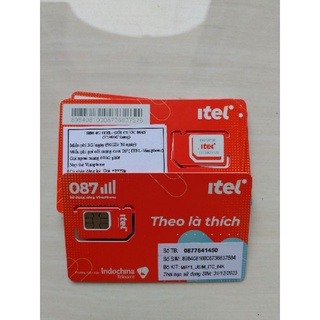 Sim số giá rẻ itelecom 0đ