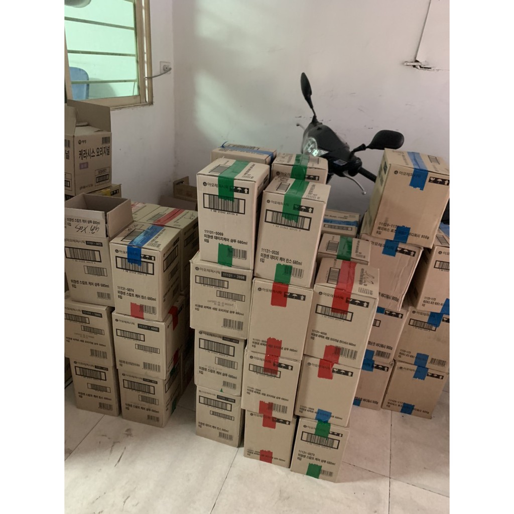 [Hàng mới về]  Bộ 1 chai dầu gội và 1 chai dầu xả misen Hàn Quốc 680ml | BigBuy360 - bigbuy360.vn