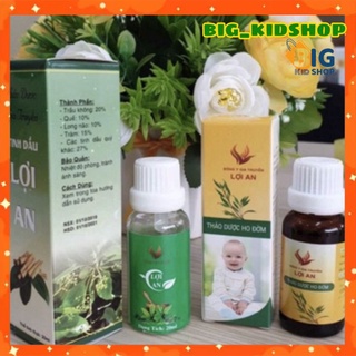 Tinh dầu lợi an chính hãng+ thảo dược ho đờm