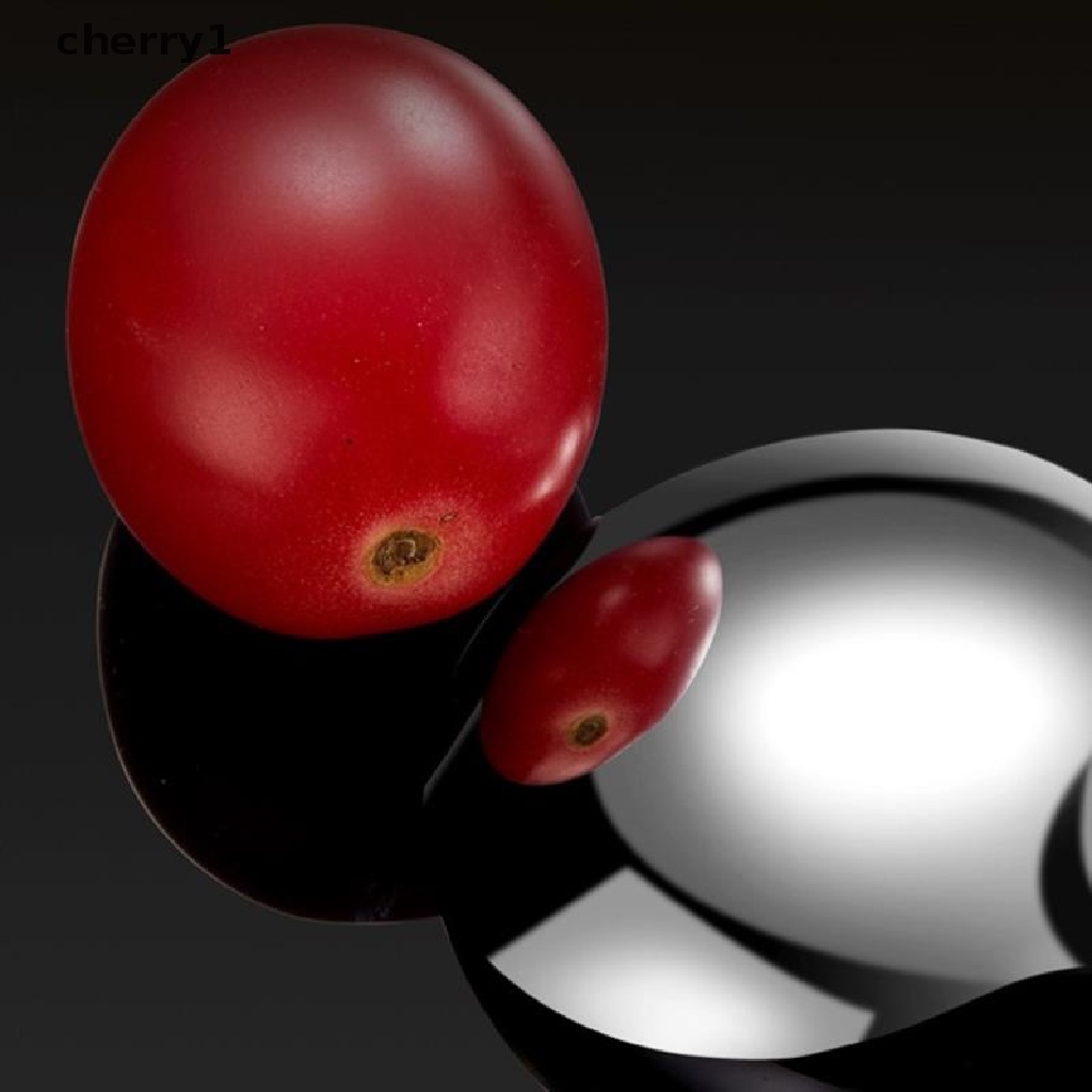 [cherry1] Muỗng Inox Mini Múc Kem / Muối / Gia Vị Cán Ngắn