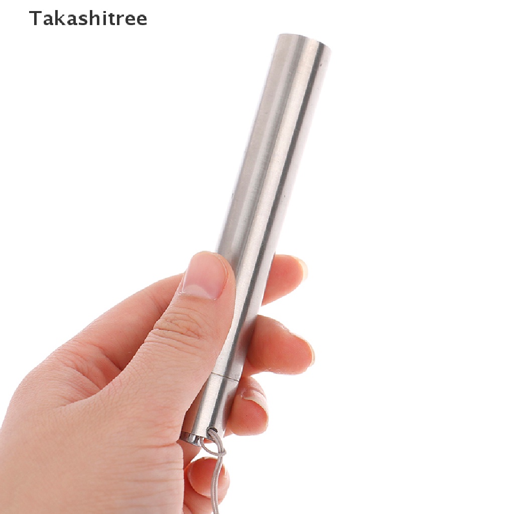 Đèn pin mini cầm tay bằng thép không gỉ