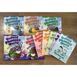 Oxford phonics world full 5 level kèm file nghe và video