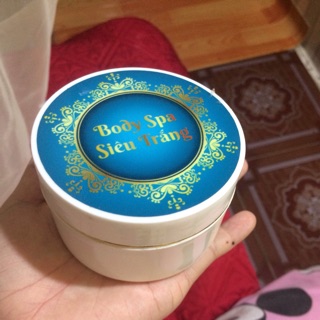 Kem body spa siêu trắng