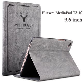 Huawei MediaPad T3 10 AGS-W09 AGS-L09 AGS-L03 Honor Play Pad 2 9.6 Slim Flip Stand Tablet Cover Case