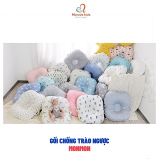 [Freeship] Gối Chống Trào Ngược MONMON 68x68cm mềm mại cho bé (inbox mẫu)