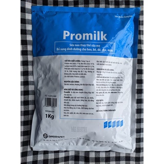 Tạo tác vật nuôi Promilk 1kg - Sữa non thay thế sữa mẹ