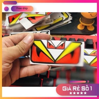 Tem mắt fendy nhỏ size 4x8.5