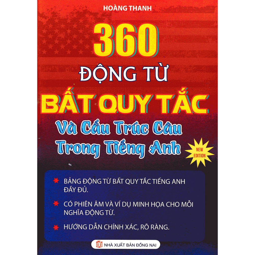 Sách - 360 Động Từ Bất Quy Tắc Và Cấu Trúc Câu Trong Tiếng Anh