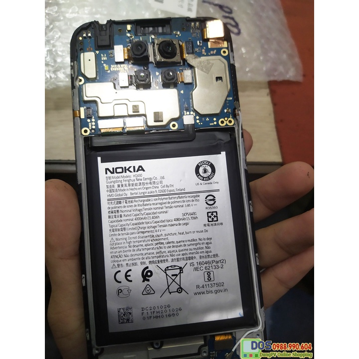 Pin điện thoại nokia 5.4 chính hãng, thay pin nokia 5.4 lấy ngay