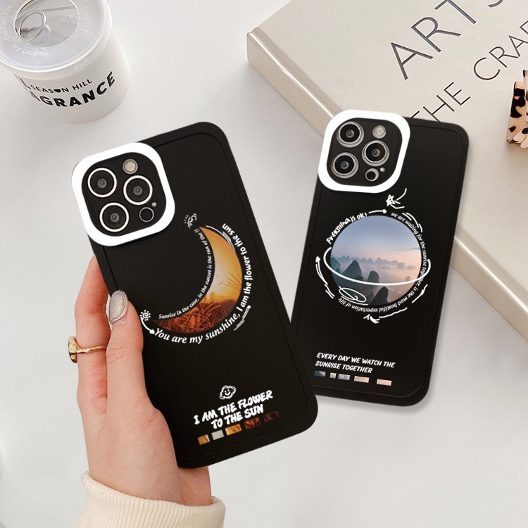 Ốp lưng iphone cạnh vuông lỗ camera trăng núi 6/6splus/7/7plus/8/8plus/x/xr/xs/11/12/13/pro/max/plus/promax