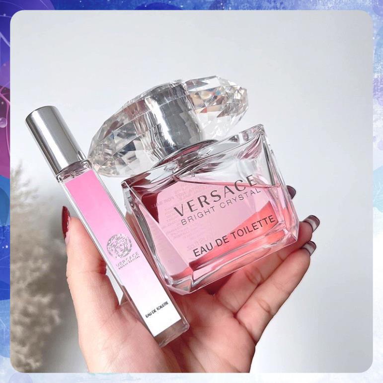 Mẫu thử nước hoa nữ Versace Bright Crystal EDT thanh mát năng động 10ml - VIP