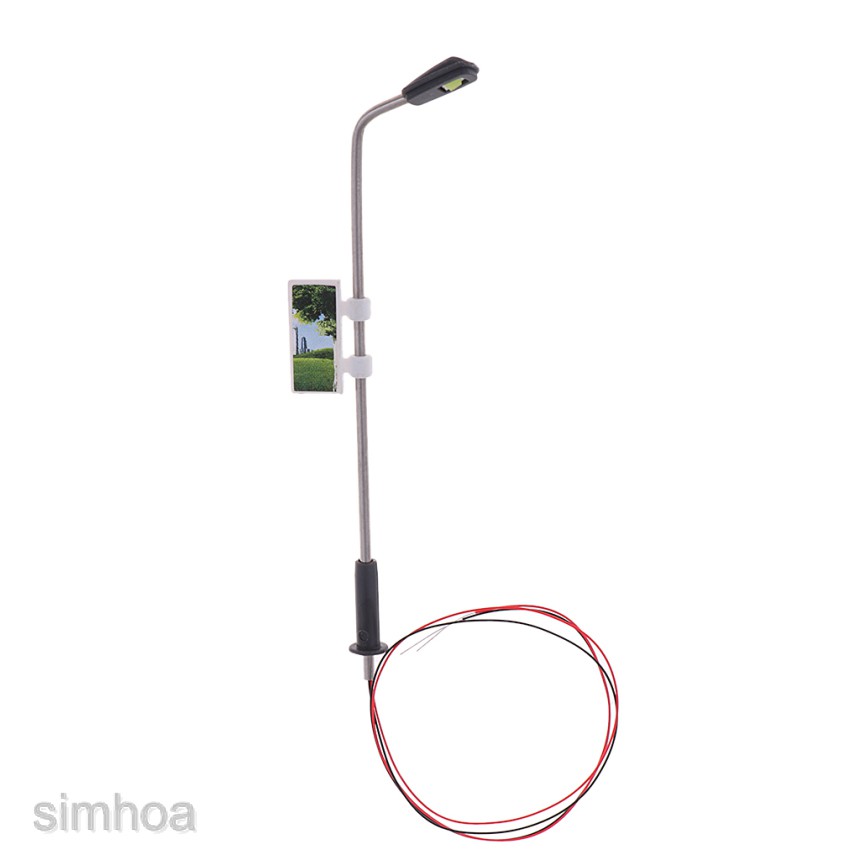 Bộ 20 Mô Hình đèn đường tỉ lệ 1 : 150