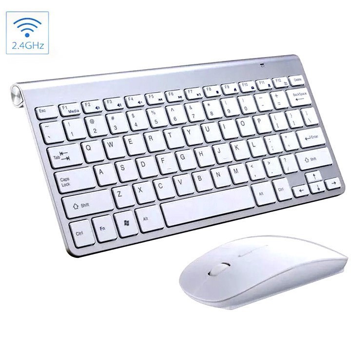 Bộ bàn phím chuột không dây nhỏ gọn