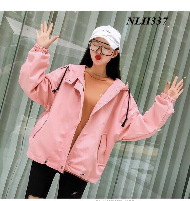 Áo khoác dù nữ phối 3 nút trơn có ảnh thật | BigBuy360 - bigbuy360.vn