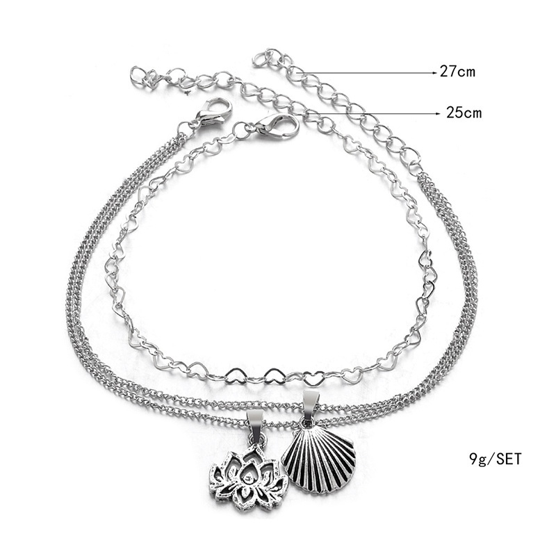 1 Set Lắc Chân Nhiều Dây Thời Trang Cho Nữ | BigBuy360 - bigbuy360.vn