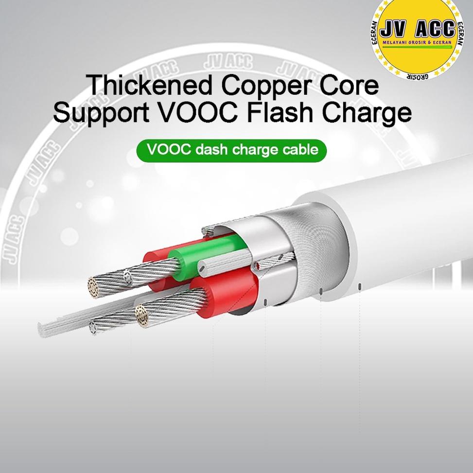 Dây Cáp Sạc Dữ Liệu Chính Hãng Cho OPPO VOOC 4A F5 F7 F9 F1 Plus R15