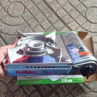 Bếp gas mini inox namilux, 2.6kw tiết kiệm gas