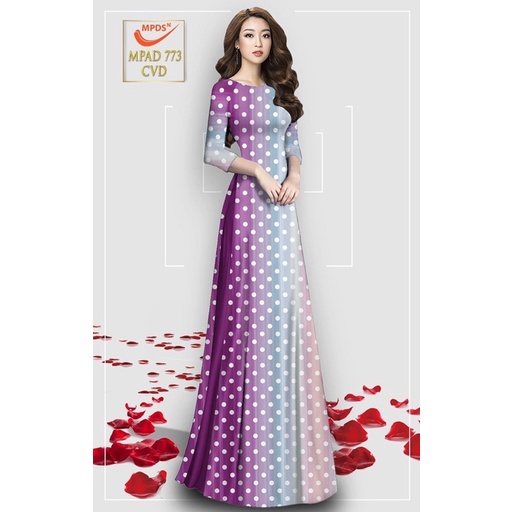 Vải áo dài đẹp - độc - lạ - hợp xu hướng - đủ màu MS130