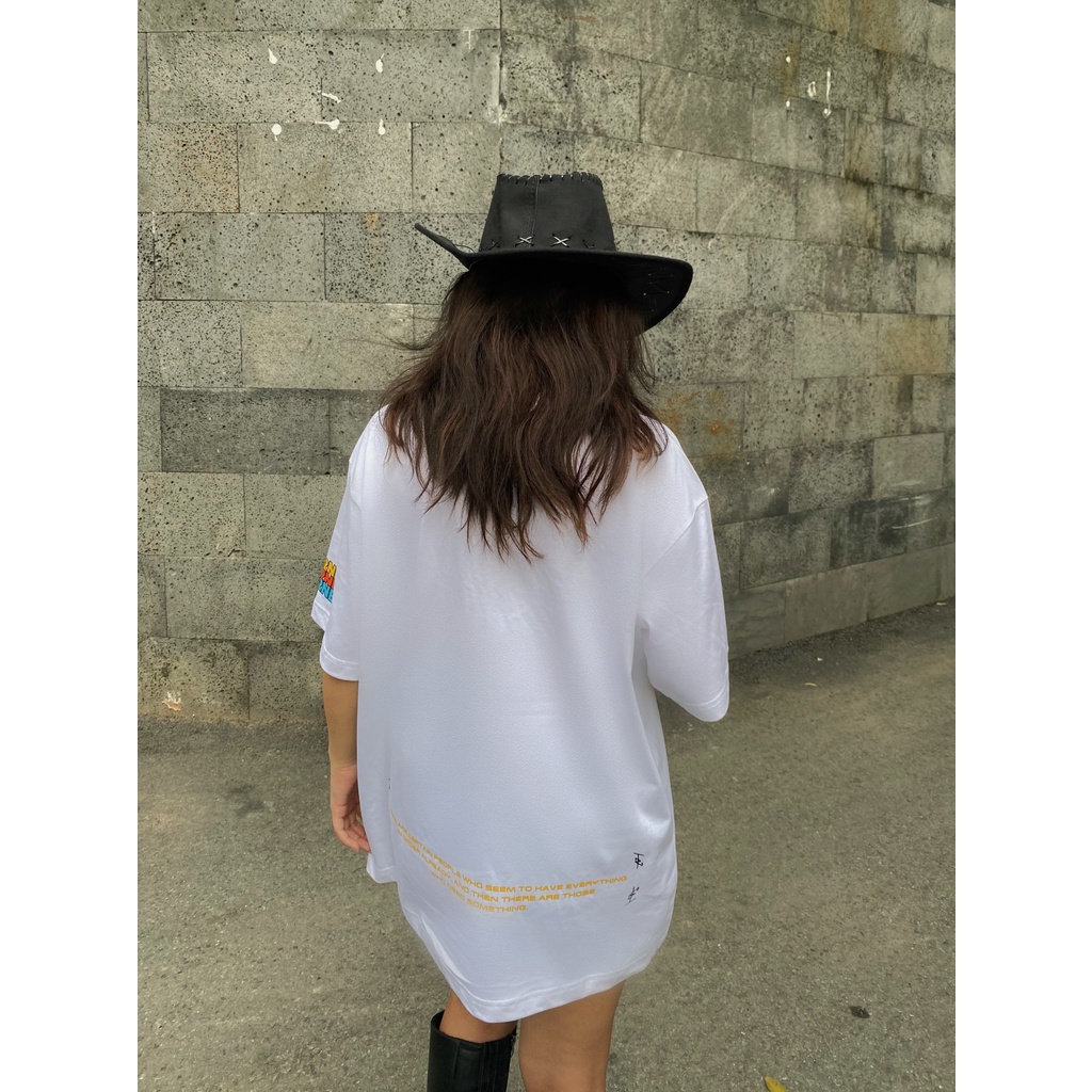 Áo Thun TSUN NewJourney - Trắng -  - In Kéo Lụa