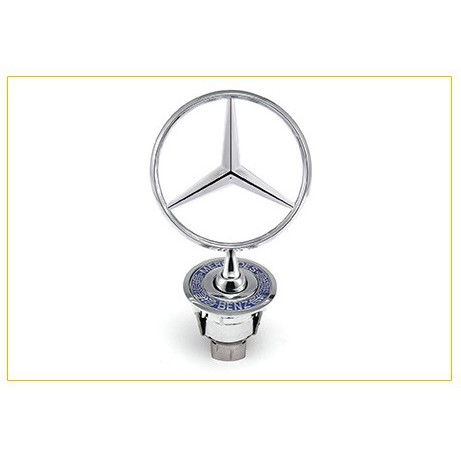 Logo Mercedes Gắn Trang Trí Nắp Capo