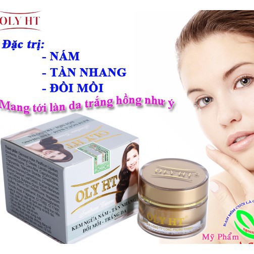 Kem ngừa nám - Dưỡng trắng da - Ngừa tàn nhang - Đồi mồi Oly HT